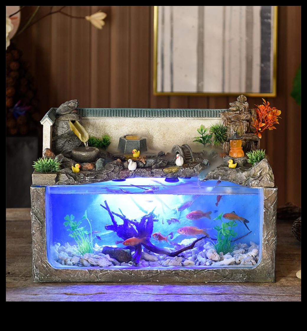 Fish Tank Funhouse Proiectarea unui mediu jucăuș pentru pești 2 Fish Tank Funhouse: Proiectarea unui mediu jucăuș pentru pești